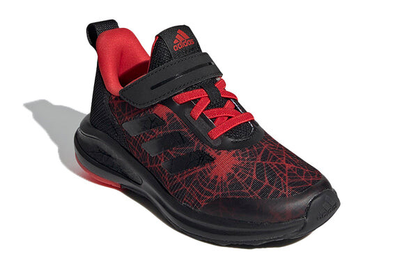 Кроссовки marvel x fortarun spider man k Adidas, черный — фото 3