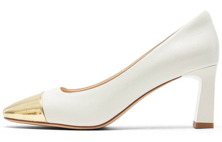 Туфли на платформе с массивным каблуком 7 см NINE WEST, черно-серебристые — фото 2