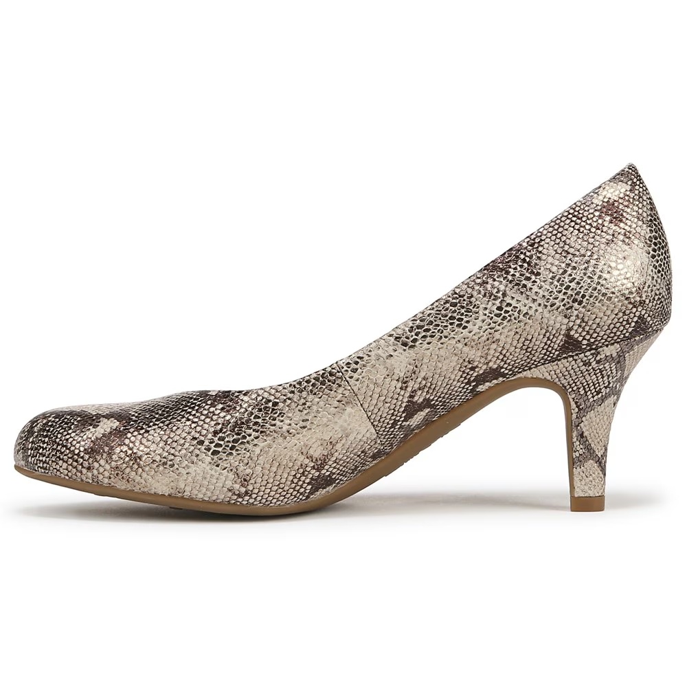 Туфли на каблуке Parigi от Lifestride, taupe faux leather — фото 4