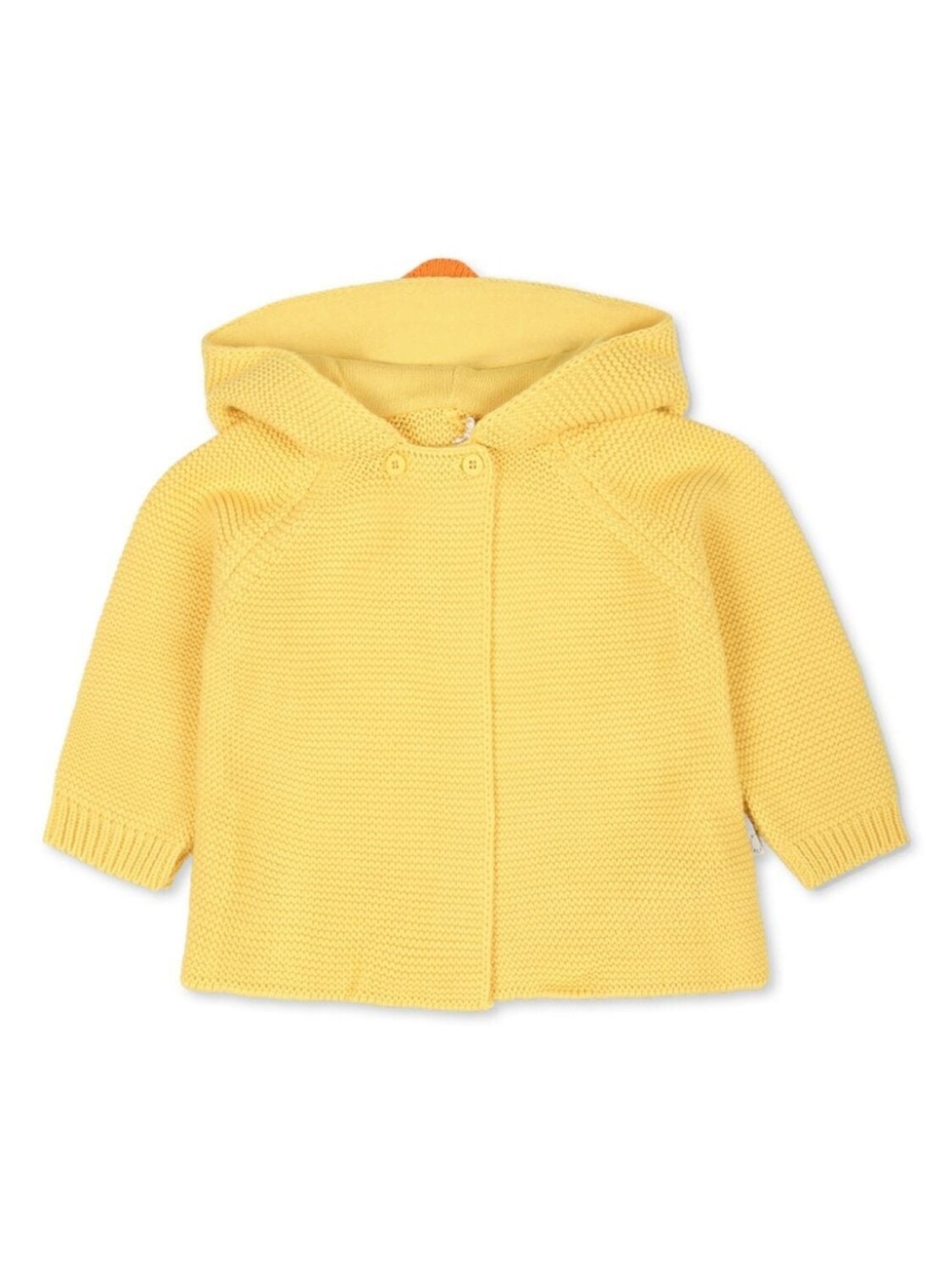 

Stella McCartney Kids кардиган Chick из органического хлопка с капюшоном, желтый