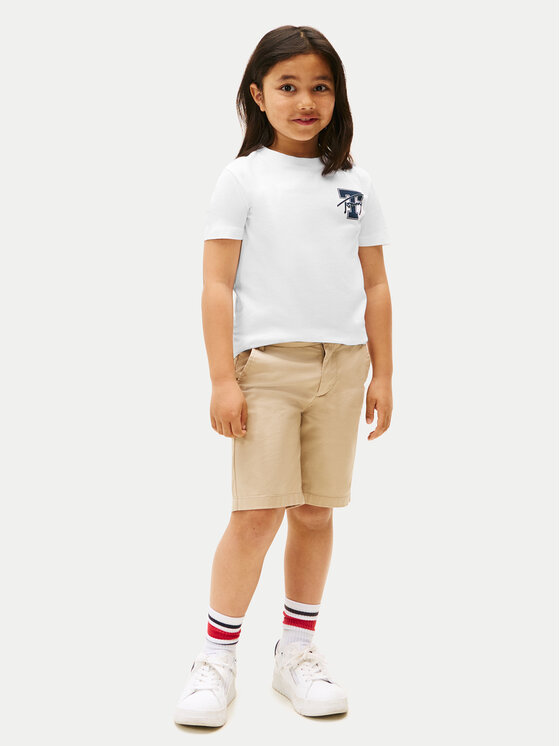 Футболка обычного кроя Varsity Graphic KB0KB09868 Tommy Hilfiger, белый — фото 2