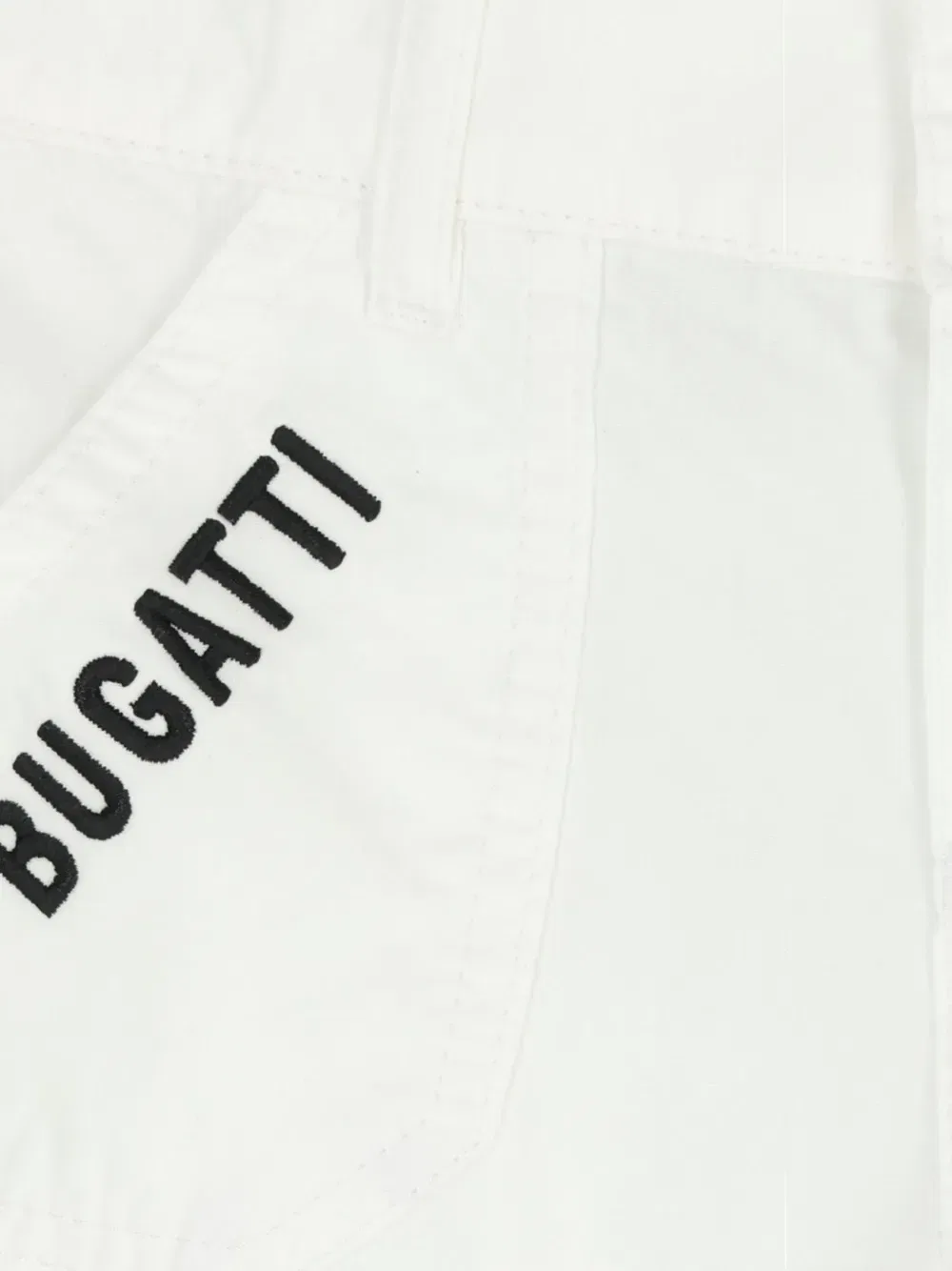 Шорты с логотипом Bugatti Kids, белый — фото 4