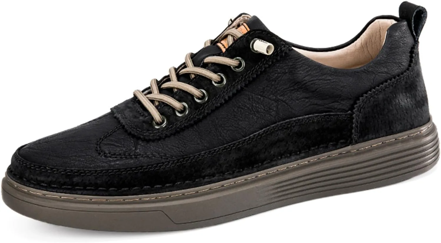 

Мужские повседневные кроссовки, модные кроссовки, удобные дышащие прогулочные кроссовки для мужчин Abborora, черный