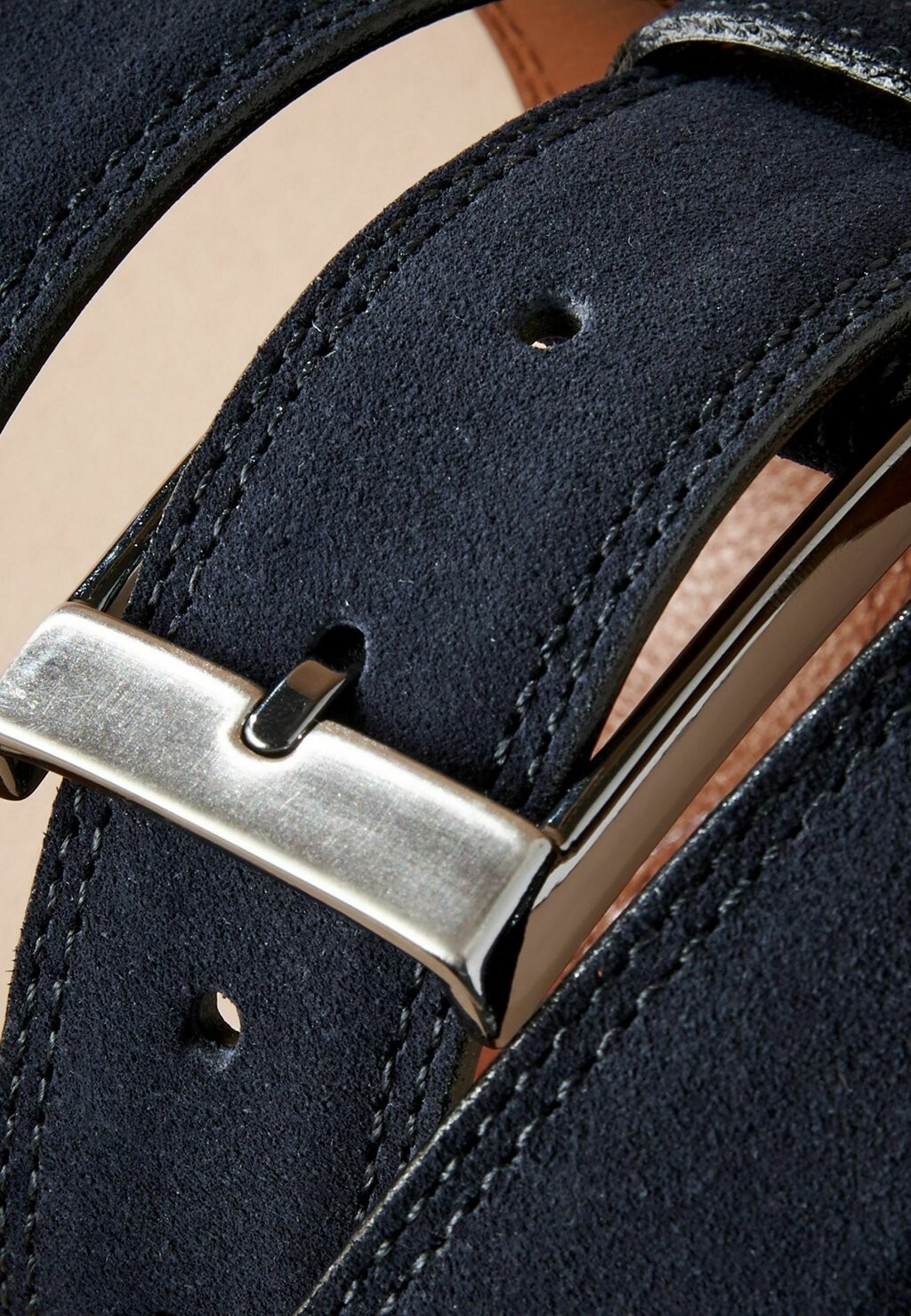 

Пояс SIGNATURE DOUBLE KEEPER REGULAR FIT Next, синий