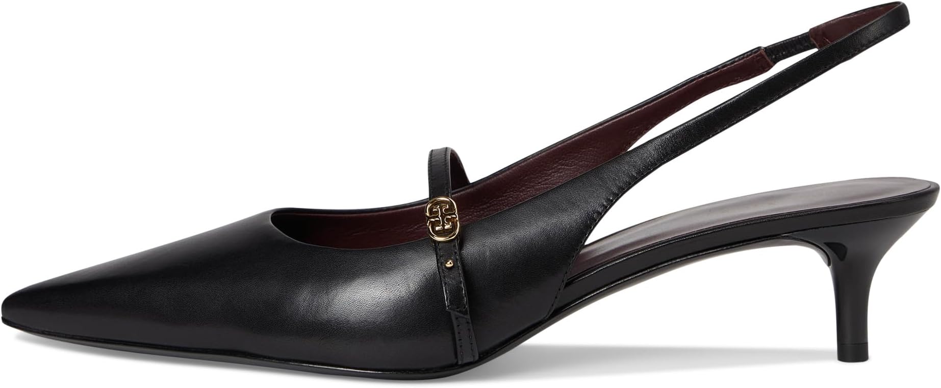 Туфли Tory Burch Women's Double T Buckle Mary Jane Pumps 45mm, Perfect Black/Perfect Black — фото 4