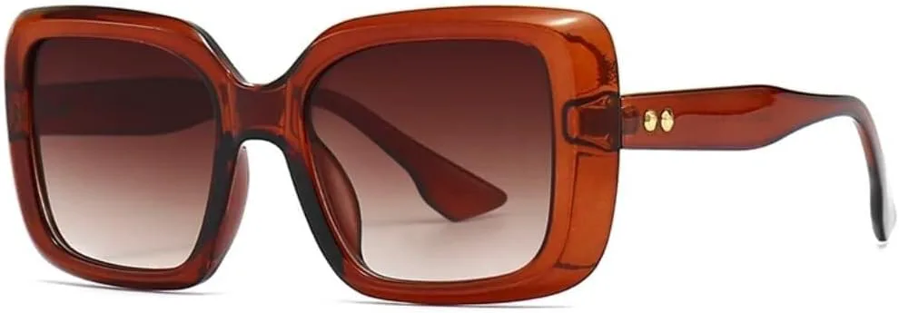 

Солнцезащитные очки с защитой UV400 | Большая оправа, градиентные линзы | Для женщин и мужчин, для занятий спортом на открытом воздухе и вождения LXLHWN, Burgundy