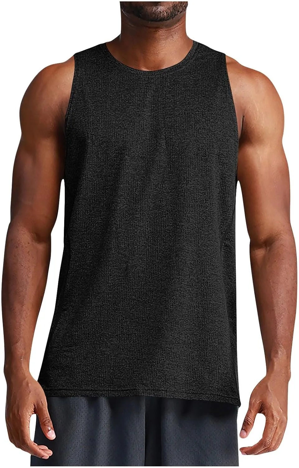 

Мужская майка для тренировок, летняя безрукавка QUNPIU