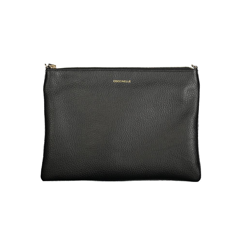 

Черная кожаная сумка Coccinelle, Black