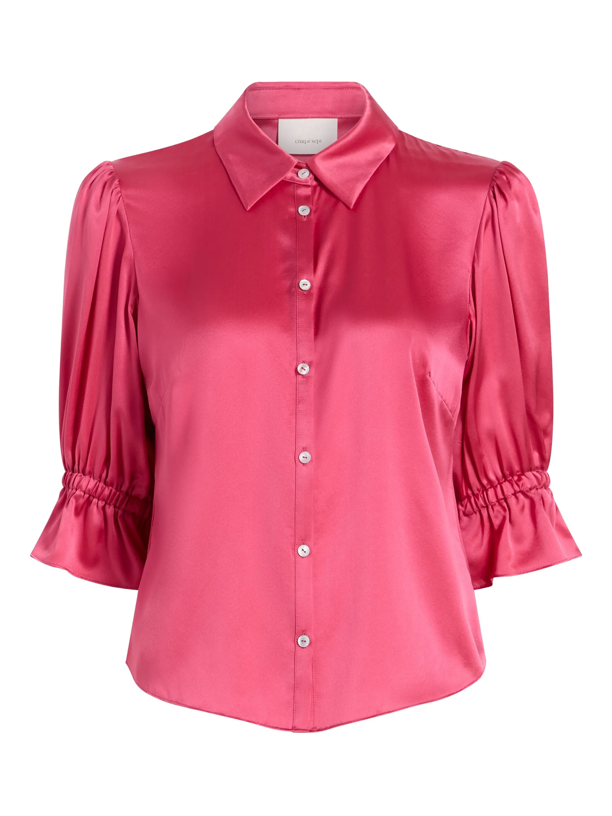 

Топ Fiona с оборками Cinq A Sept, розовый