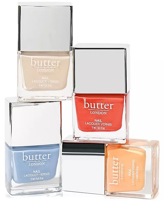 Лак для ногтей Patent Shine 10X, 0,4 унции Butter London, цвет Pop Orange (light tangerine creme) — фото 3