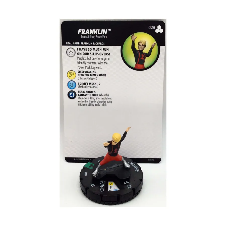 

Франклин #028 (Ю), Marvel HeroClix - Fantastic Four - Singles