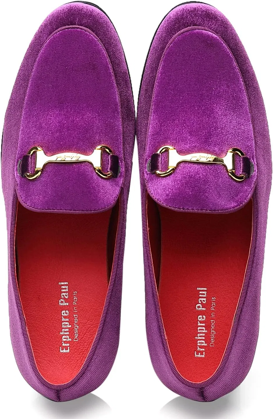 Лоферы вельветовые мужские, Purple Erphpre Paul — фото 4
