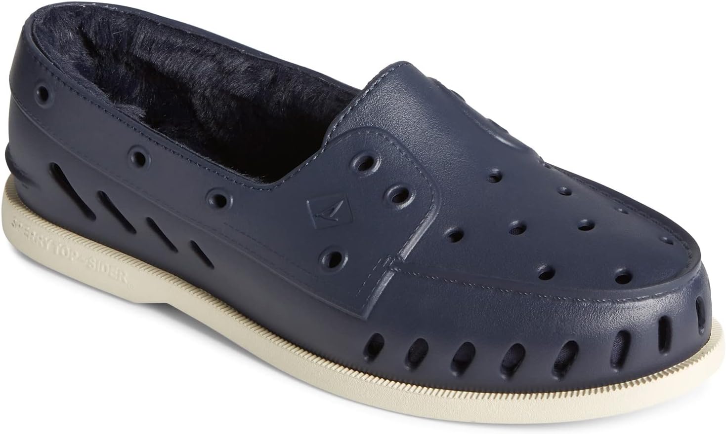 Мужские лодочные туфли Sperry, оригинальные, с комфортной посадкой, темно-синий — фото 2