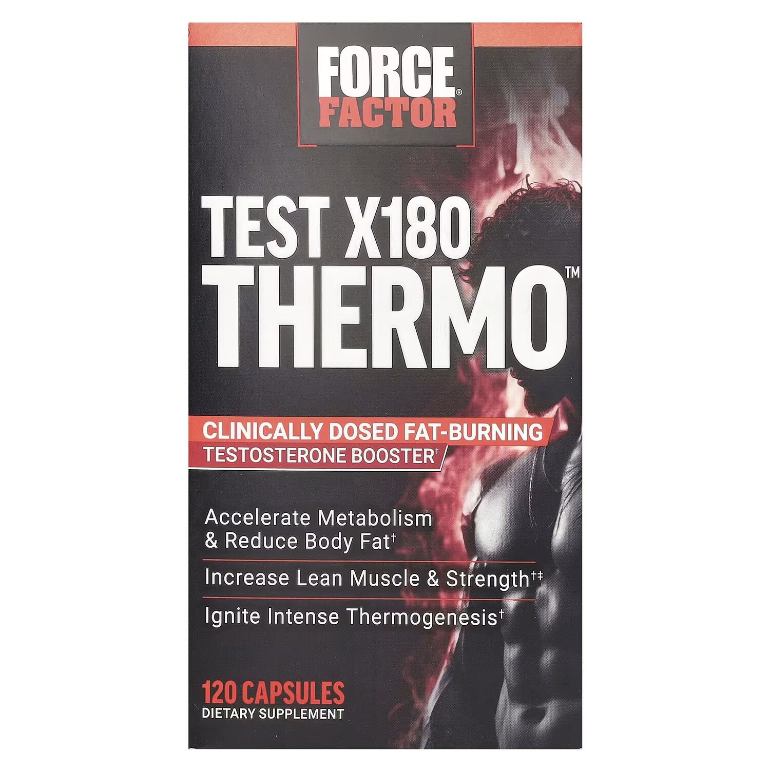 

Test X180 Thermo, 120 капсул Force Factor