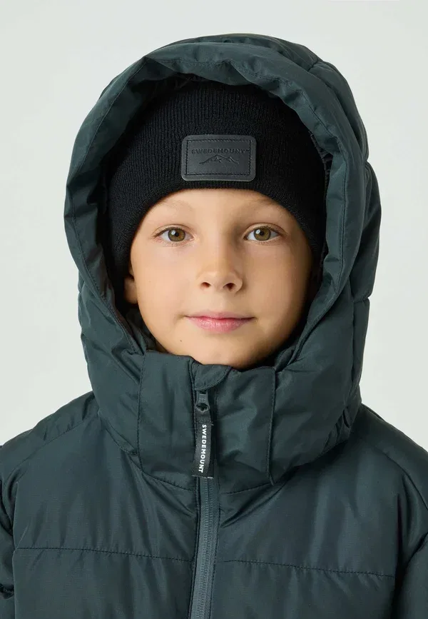 Куртка St anton puffer ski jacket Swedemount, кедрово-зеленый черный — фото 4
