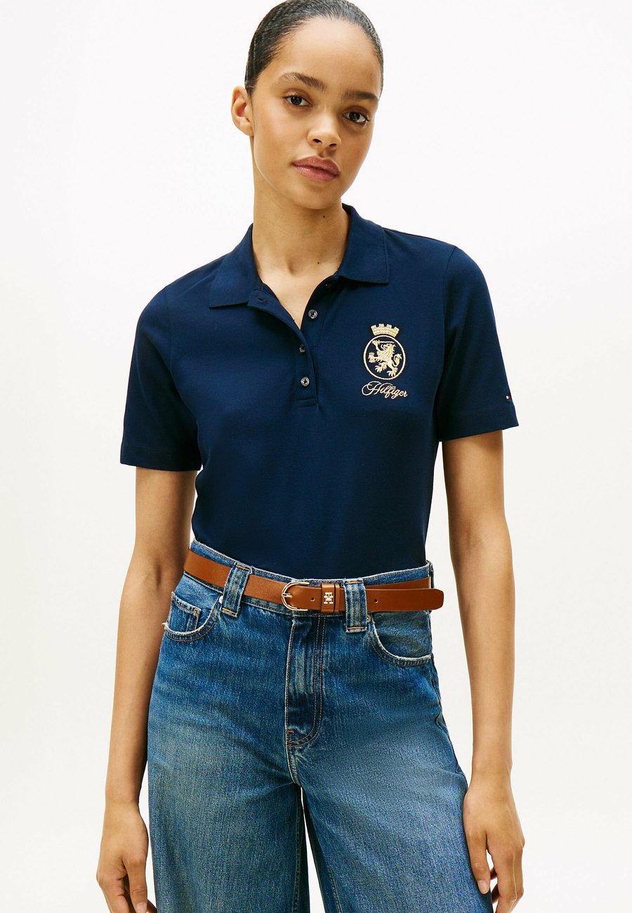 

Поло Tommy Hilfiger CREST EMBROIDERY REGULAR FIT, Dark Night Navy/Dark Blue