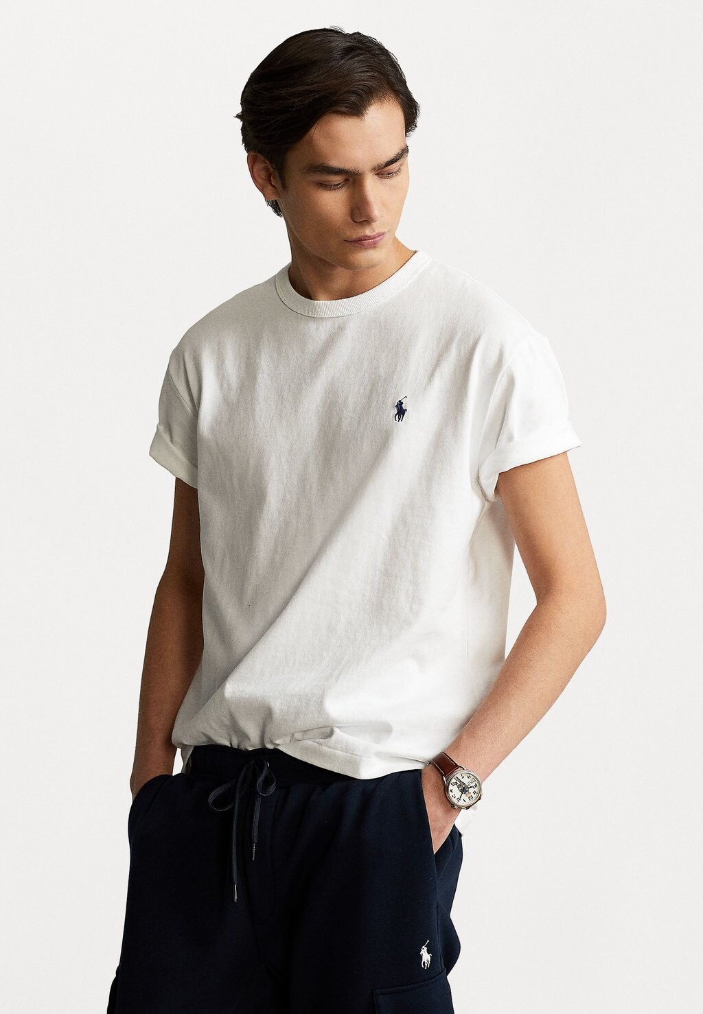 

Базовая футболка КОРОТКИЙ РУКАВ Polo Ralph Lauren, белый