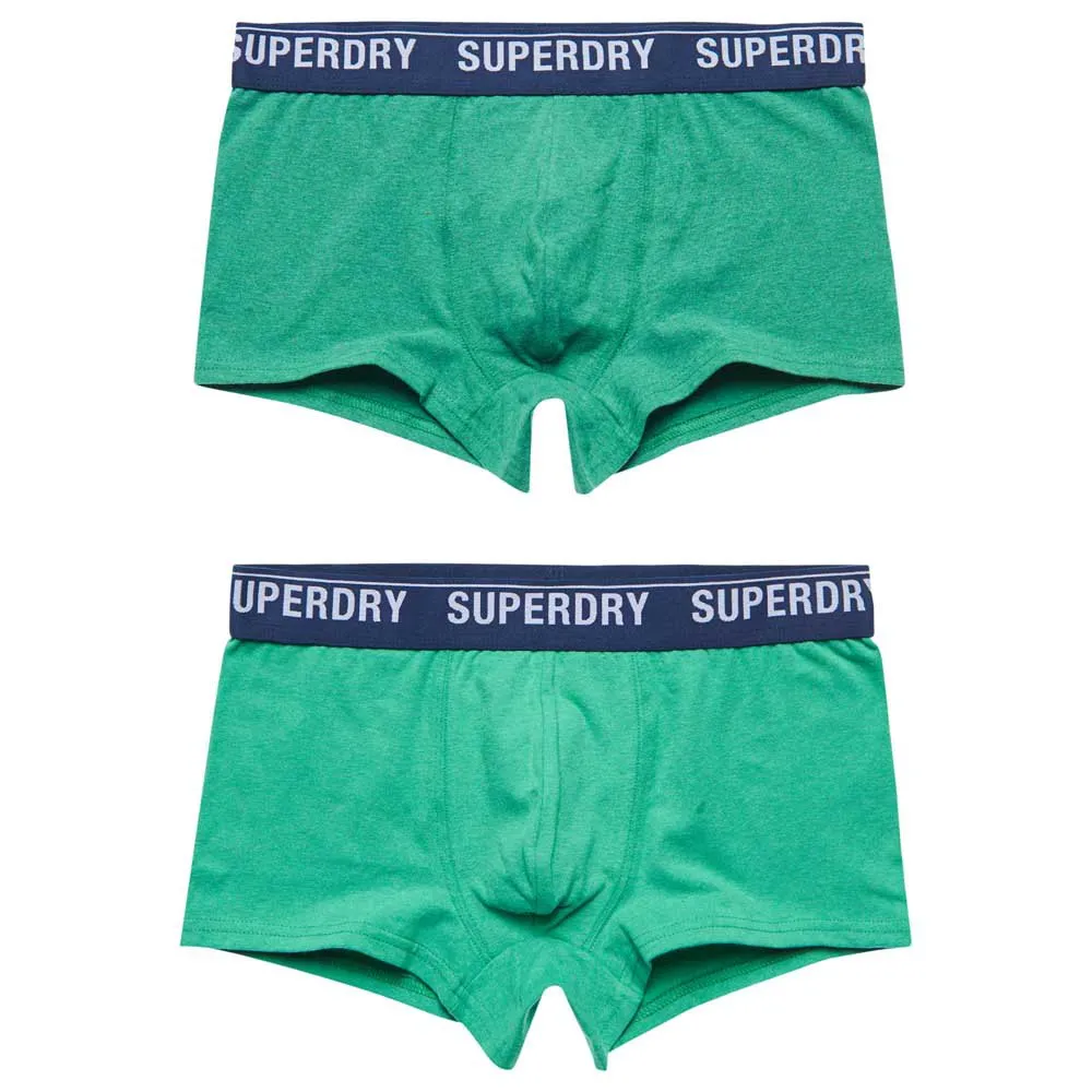 

Трусы-боксеры Superdry Multi 2 units, зеленый