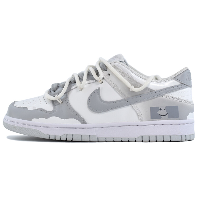

Кроссовки Nike Dunk Skateboarding Shoes Men Low-top White/gray, серый