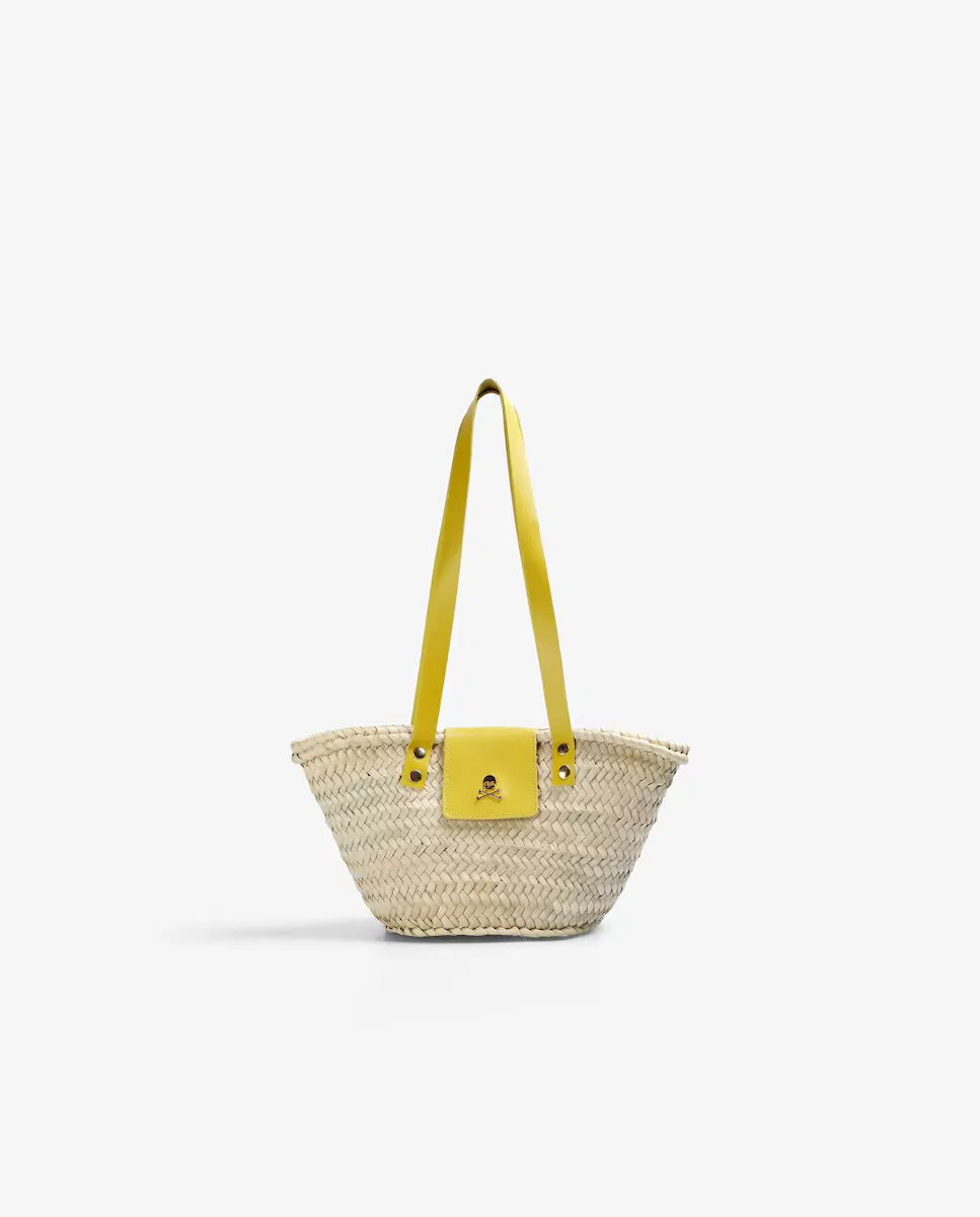 

Маленькая сумка через плечо MINI LOLA BAG черная Scalpers, желтый