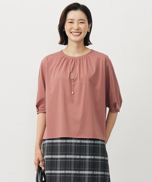 

J.PRESS Ladies Футболка женская, розовая, J.PRESS