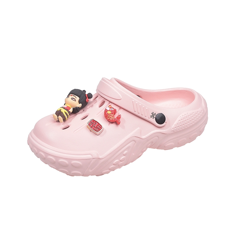 

Противоскользящие детские сандалии для подростков YUZHAOLIN, розовый