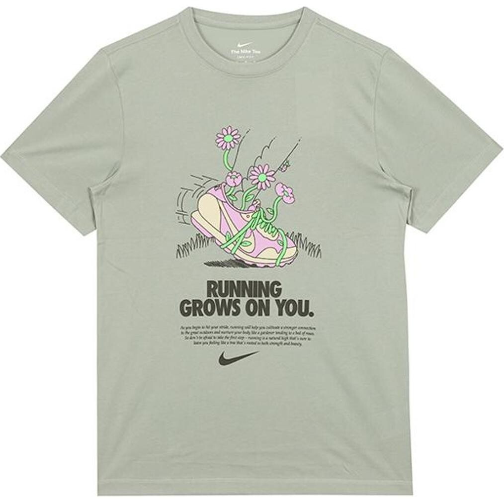 

Футболка мужская зеленая Nike, зеленый