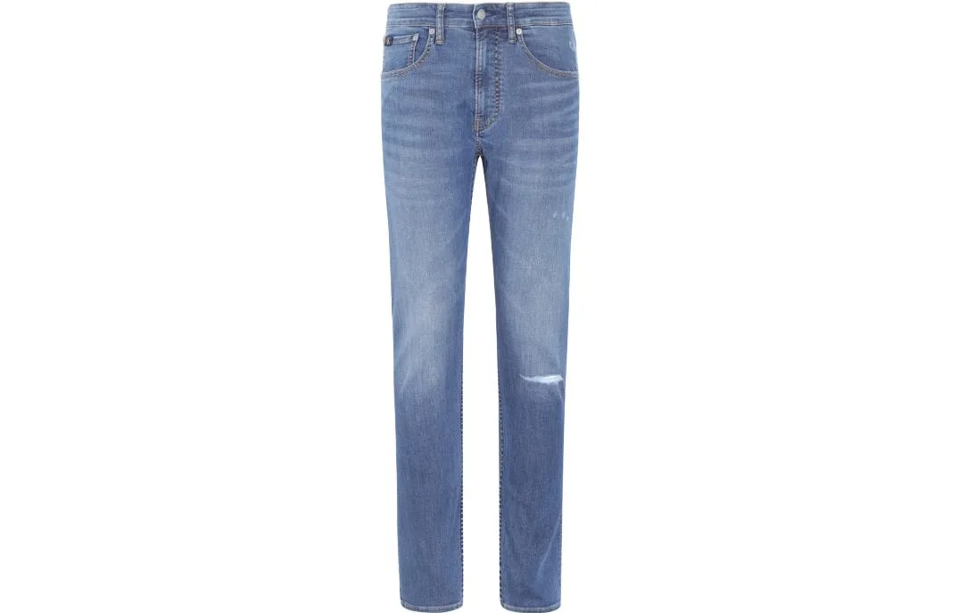 Джинсы мужские умеренно зауженные Calvin Klein, 1A4-Denim Blue (32) — фото 3