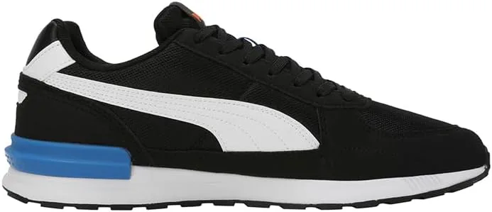 Кроссовки PUMA Graviton унисекс, белый/черный/оранжевый — фото 3