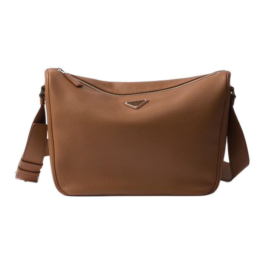 

Кожаная сумка через плечо для женщин Brandy PRADA, basic set (bag+dust bag)