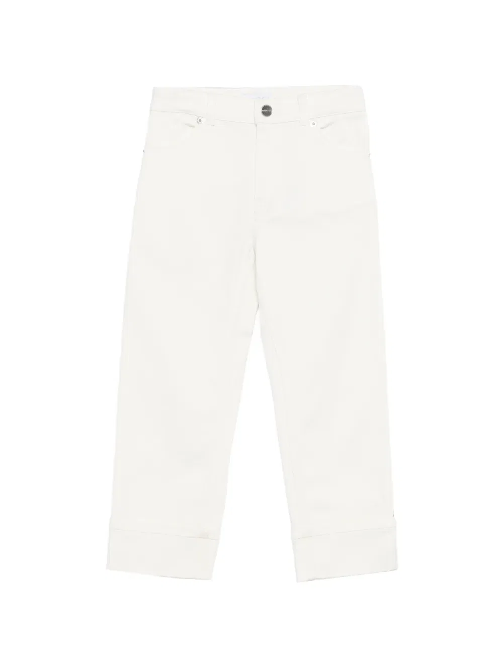 Джинсы с накладными карманами Gucci Kids, нейтральный