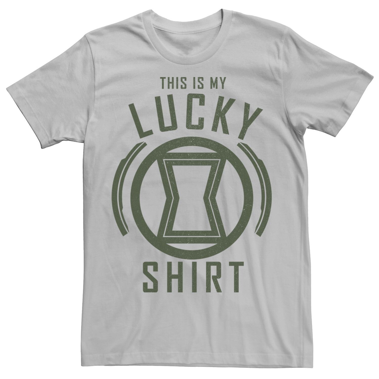 

Мужская футболка Marvel Black Widow This Is My Lucky Shirt с надписью Licensed Character