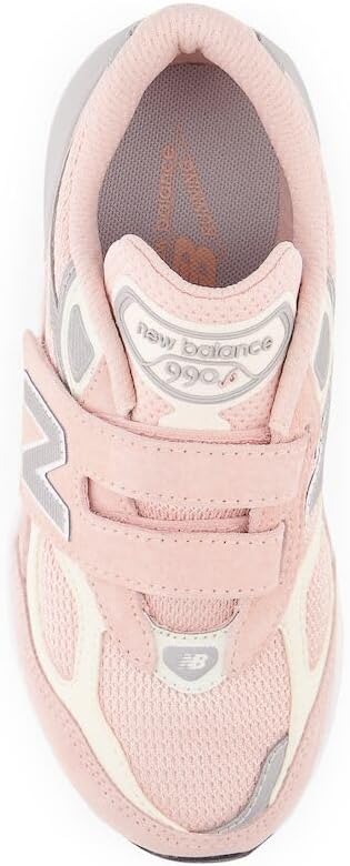 Кроссовки New Balance Baby 990v6, белый/розовый — фото 4