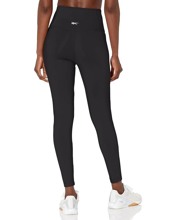 

Брюки Reebok Plus Size Lux High-Waisted Tights, черный
