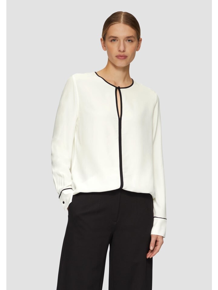 

Блуза s.Oliver BLACK LABEL Bluse langarm, кремовый
