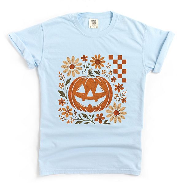 

Футболка Pumpkin floral grunge с эффектом окрашивания Simply Sage Market, Chambray, Зеленый, Футболка Pumpkin floral grunge с эффектом окрашивания Simply Sage Market, Chambray