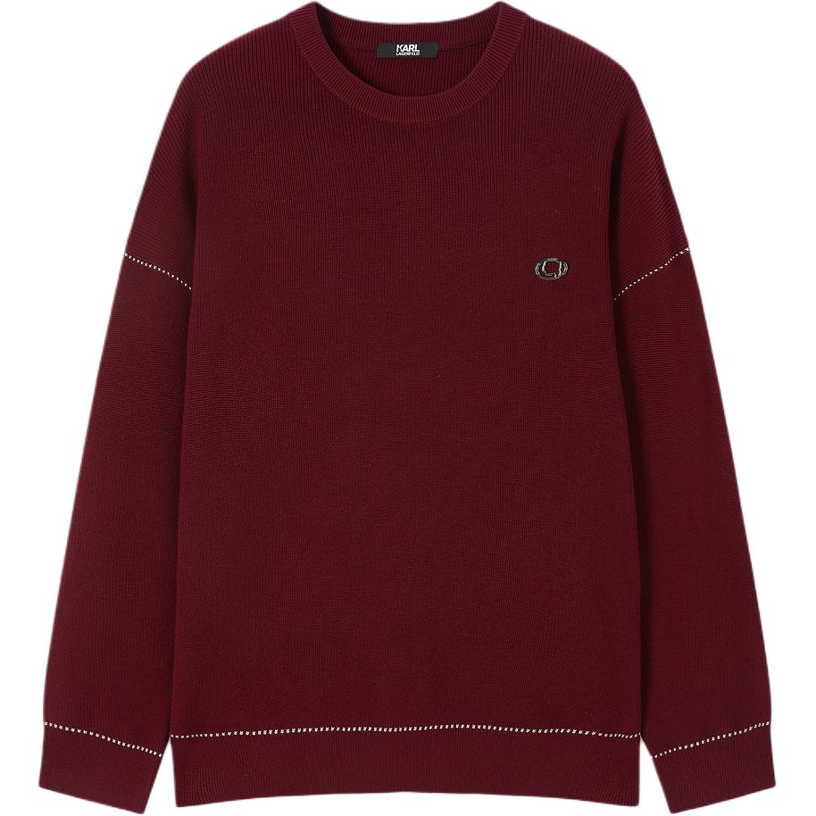 

KARL LAGERFELD SS26 Трикотаж Unisex KARL LAGERFELD / Karl Lagerfeld Jeans, бордовый