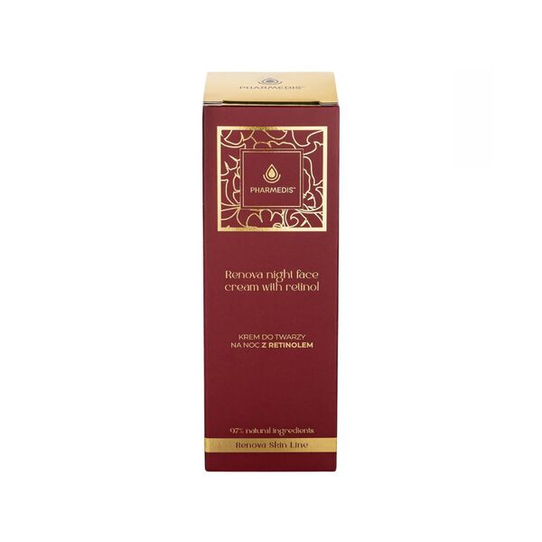 Крем для лица Pharmedis — Ночной с ретинолом, Renova skin, 50 мл — фото 3