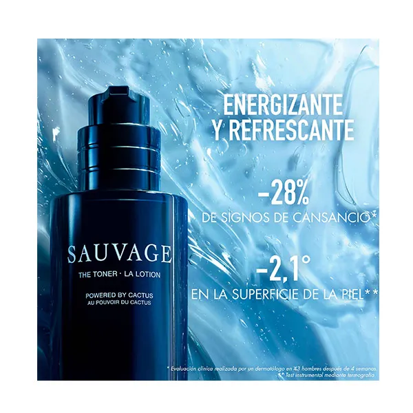 Лосьон Dior — Тонизирующий для лица для мужчин Sauvage Loción |, 100 мл — фото 3