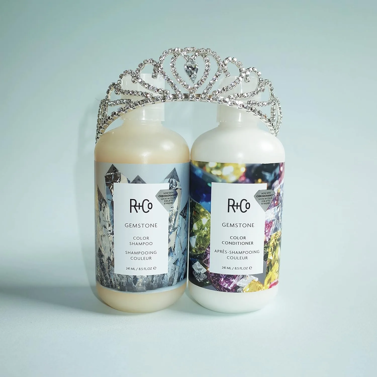 Кондиционер для окрашенных волос R+Co GEMSTONE - усиливает и защищает цвет, увлажняет и укрепляет, подходит для всех типов волос. 240.98 г (.) — фото 3