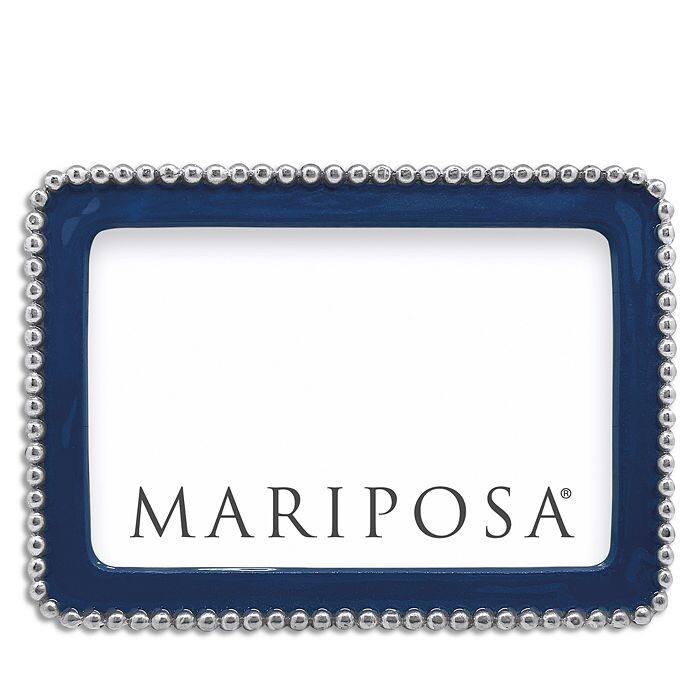 

Рамка Mariposa из бисера размером 4 x 6 дюймов, синий