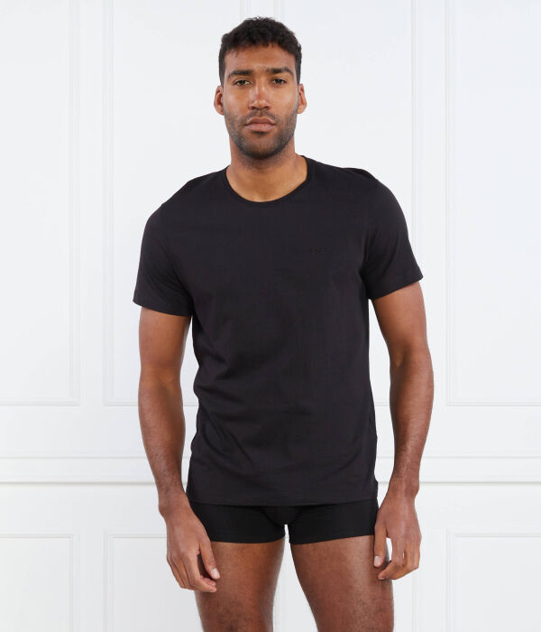 Футболки 2 шт 2р комфорт Relaxed fit Boss Bodywear, черный — фото 3