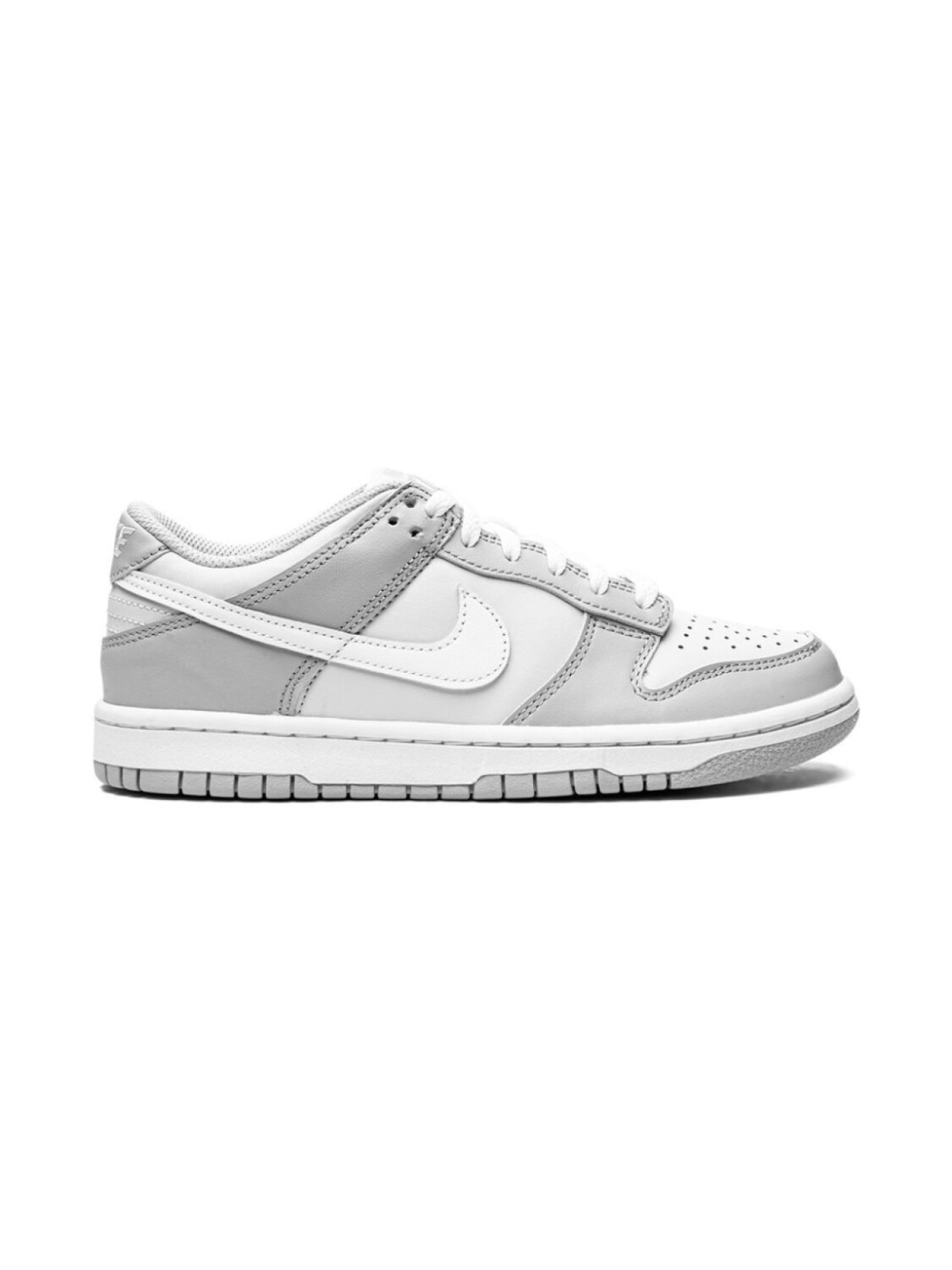Nike Kids кроссовки Dunk Low, белый — фото 2
