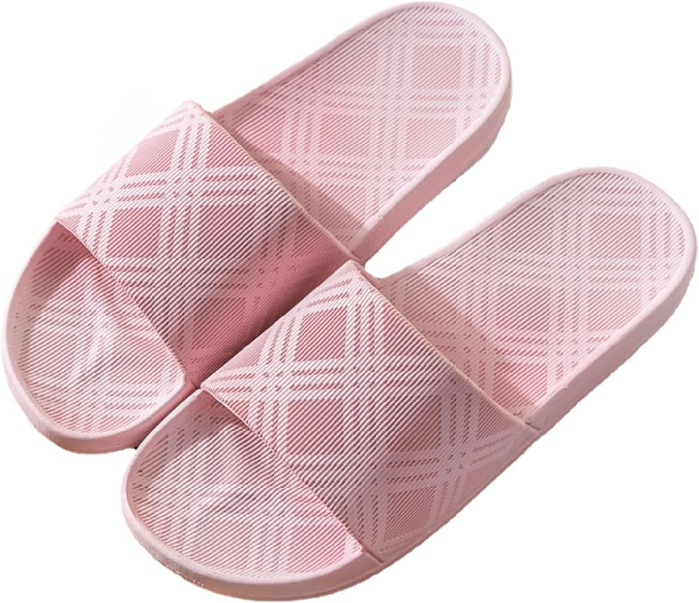 

Сандалии для душа FRZTOUR для женщин и мужчин, нескользящие, быстросохнущие, удобные, для ванной и пляжа, обувь для общежития, розовый