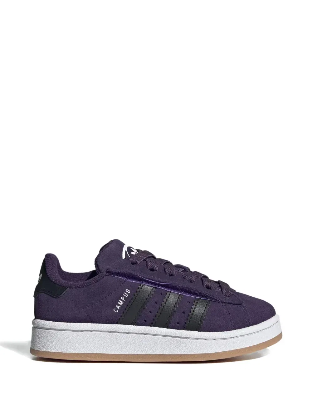 Кроссовки Campus 00s из кожи Adidas Kids, фиолетовый — фото 2