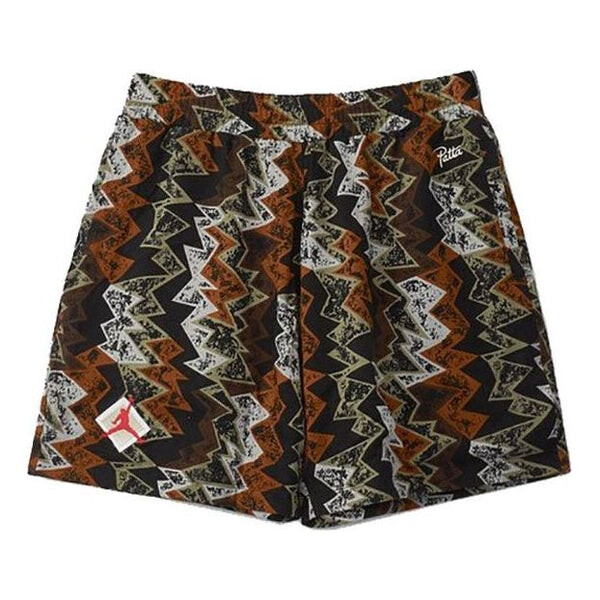 

Шорты x patta bucket shorts разноцветные Air Jordan, мульитколор