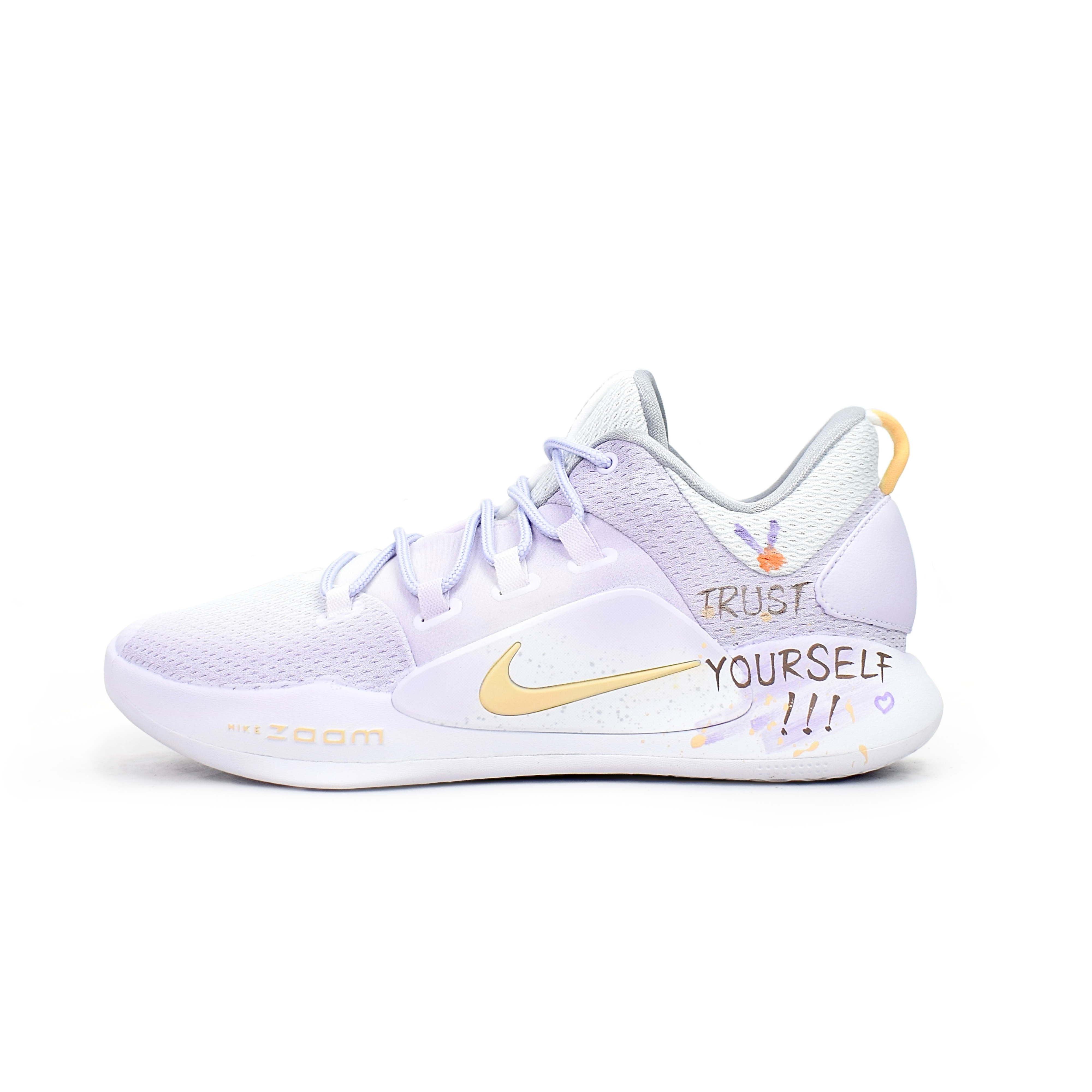 

Nike Баскетбольные кроссовки Hyperdunk X Cushioned с противоскользящим покрытием, низкие, мужские, фиолетовые