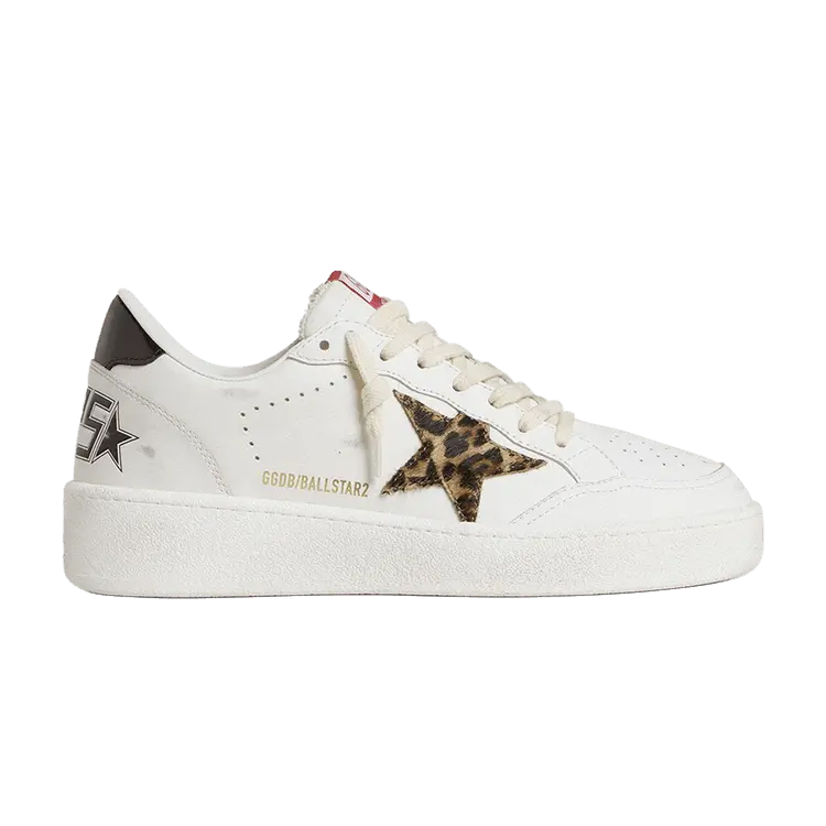 Кроссовки Golden Goose Golden Goose Wmns Ball Star 'White Horsy Star', белый