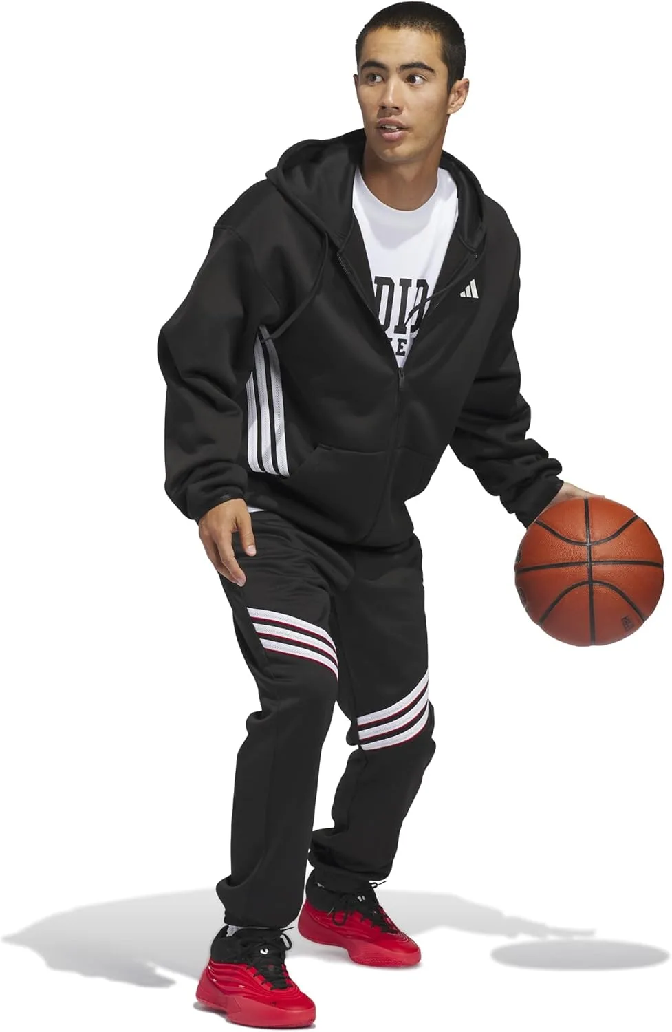 Толстовка adidas Crazy Warm с молнией — фото 2