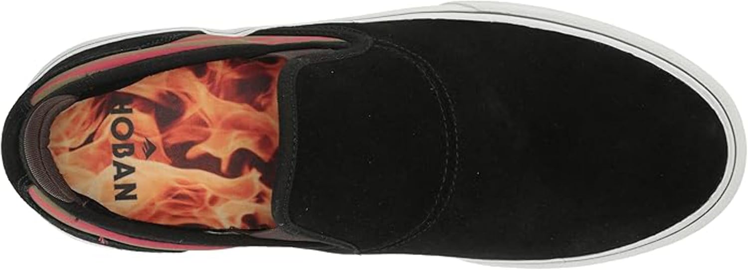 Слипоны Emerica Wino G6 - лучшие слипоны из доступных, удобный доступ к конькам, усиленная конструкция, амортизация, подходят для повседневной носки до 2025 года, черный — фото 2